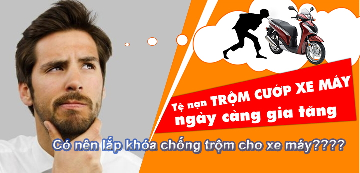 Có nên lắp khóa chống trộm cho xe máy? khoa-chong-trom-xe-may